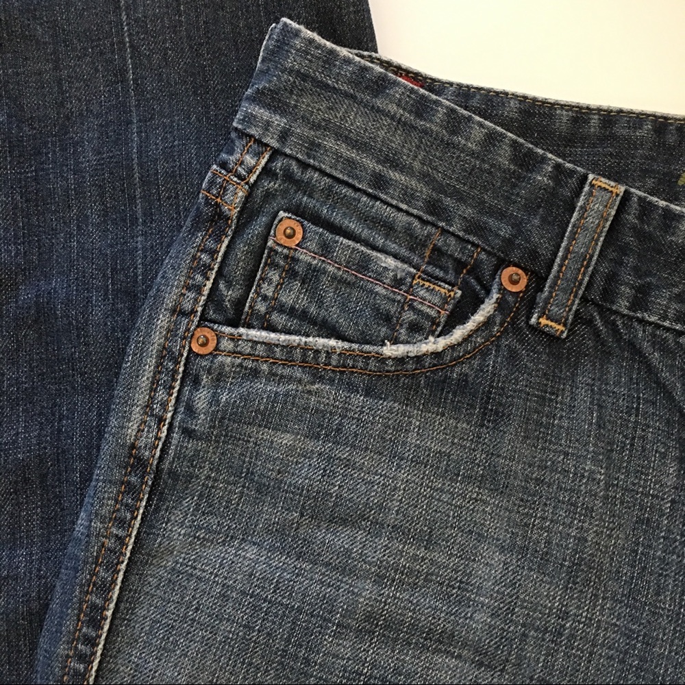 Pink A Pocket 7 FOMK Waist 31” Blue Tinted Jeans - Picture 4 of 4